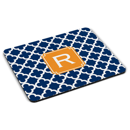 Navy Bristol Tile Mousepad